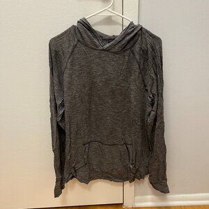 Gap Long Sleeve Grey Medium T-Shirt Hoodie Sweatshirt